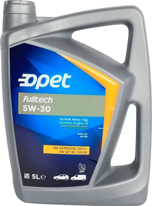 Моторное масло Opet Fulltech 5W-30 5 литров Моторное масло Opet Fulltech 5W-30 5 литров
