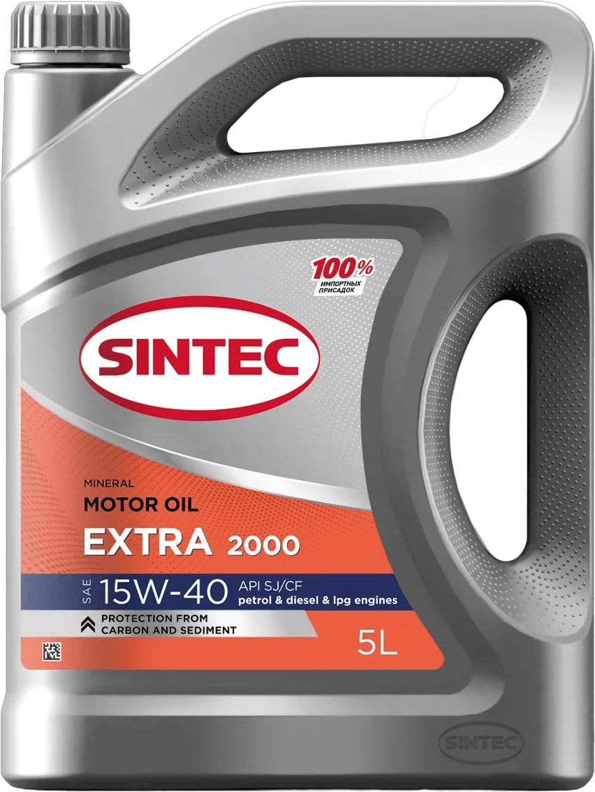 Моторное масло SINTEC Extra 2000 15W-40 5 литров