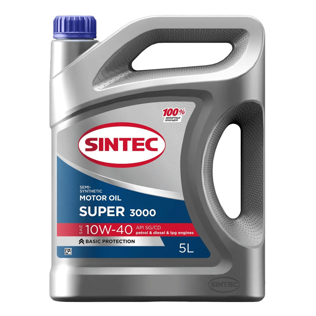 Моторное масло SINTEC SUPER 3000 10W-40 5 литров