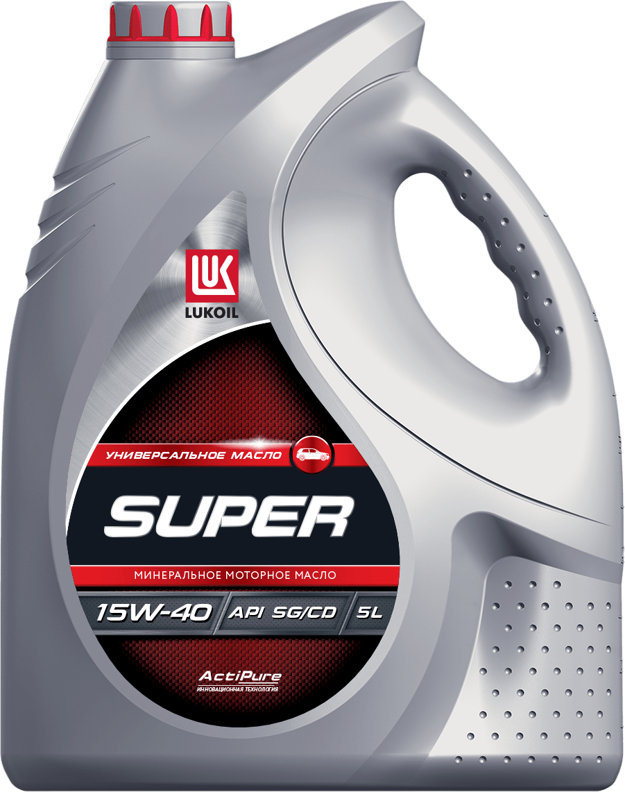 Моторное масло Lukoil SUPER 15W-40 5 литров