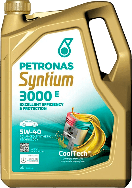 Моторное масло Petronas SYNTIUM 3000 E 5W-40 5 литров