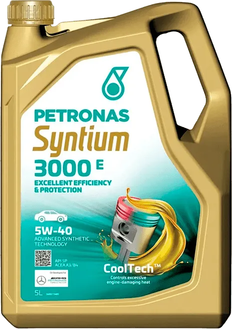 Моторное масло Petronas SYNTIUM 3000 E 5W-40 5 литров Моторное масло Petronas SYNTIUM 3000 E 5W-40 5 литров