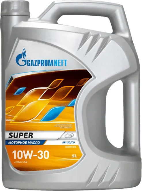 Моторное масло Gazpromneft Super 10W-30 5 литров Моторное масло Gazpromneft Super 10W-30 5 литров