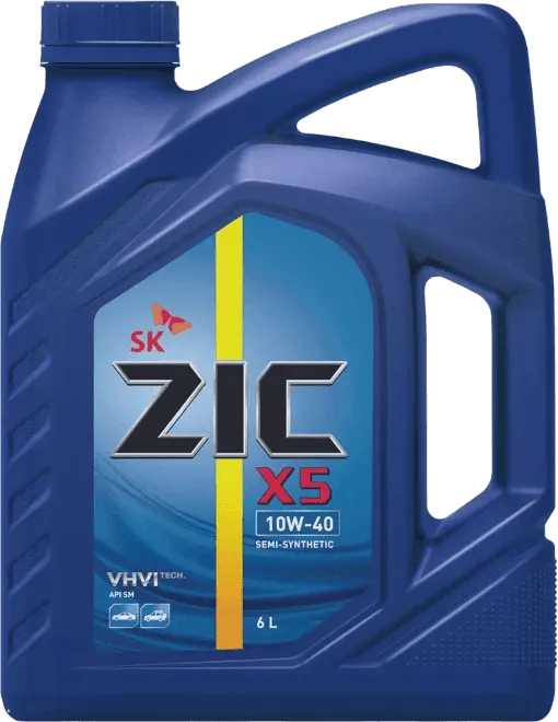 Моторное масло ZIC X5 10W-40 6 литров Моторное масло ZIC X5 10W-40 6 литров