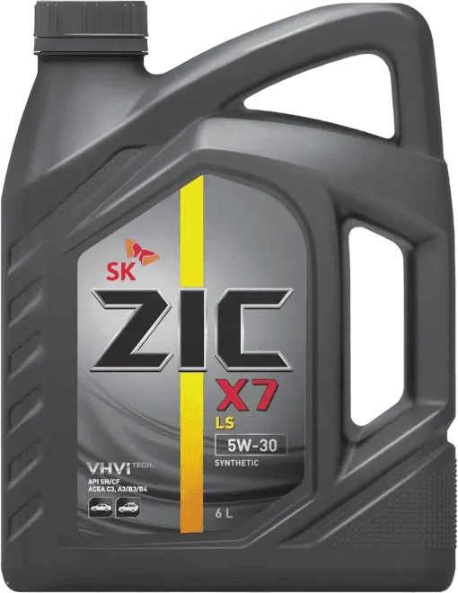 Моторное масло ZIC X7 LS 5W-30 6 литров Моторное масло ZIC X7 LS 5W-30 6 литров