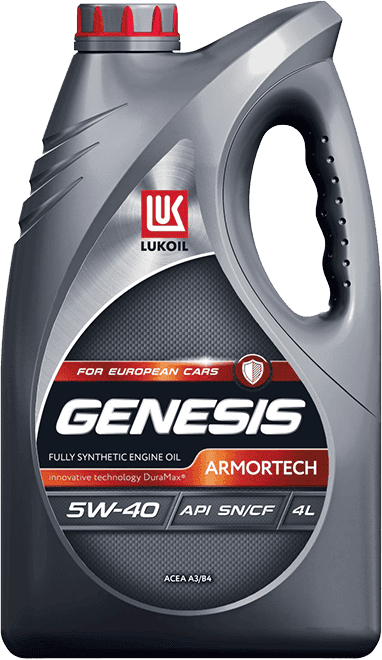 Lukoil GENESIS ARMORTECH 5w-40 SN/CF 4 литра