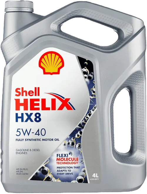 Моторное масло SHELL Helix HX8 5W-40 4 литра Моторное масло SHELL Helix HX8 5W-40 4 литра